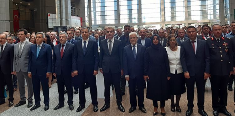 stanbul Adliyesi'nde adli yl al treni dzenlendi