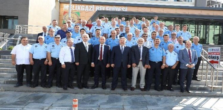 Başkan Palancıoğlu, zabıta ile bir araya geldi