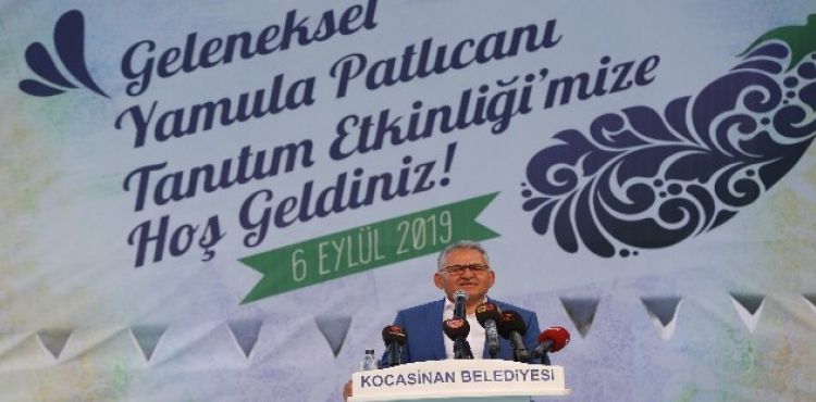 Başkan Büyükkılıç, Yamula Patlıcanı Tanıtım Etkinliği'nde
