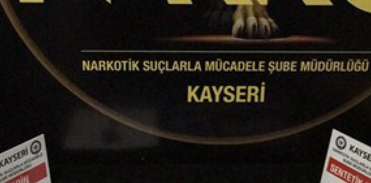 Kayseri'de özel reçeteye tabi 44 tane hap ele geçirildi