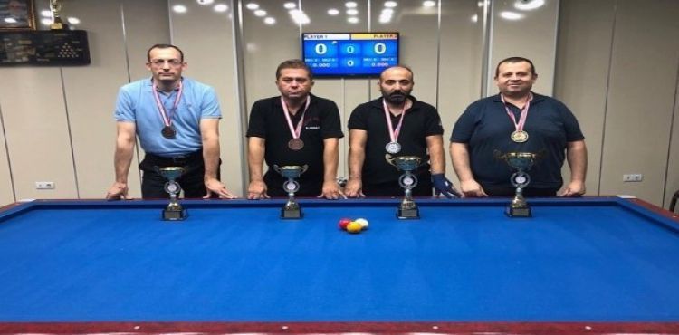 Bilardo İl Birinciliği Sona Erdi