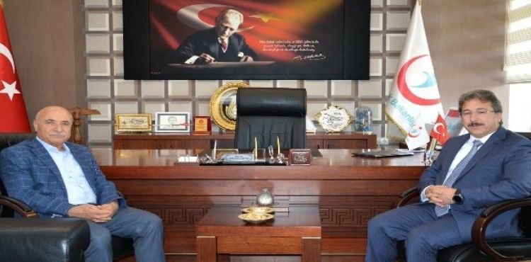 Milletvekili Dr. İsmail Tamer'den İl Sağlık Müdürü Benli'ye Ziyaret