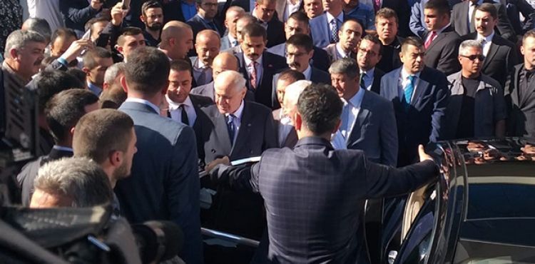 MHP Lideri Devlet Baheli taburcu oldu