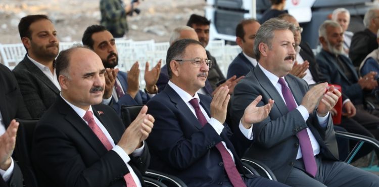 KAZIM KARABEKİR’DE 2 BLOKTAN OLUŞAN 99 KONUT İLE 9 DÜKKANIN TEMELİ ATILDI HAYIRLI OLSUN!