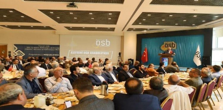 OSB'de Sanayicilerle Bilgilendirme Toplantısı Gerçekleştirdi
