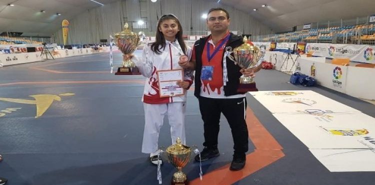 Büşra Öztürk Taekwondo Avrupa Üçüncüsü