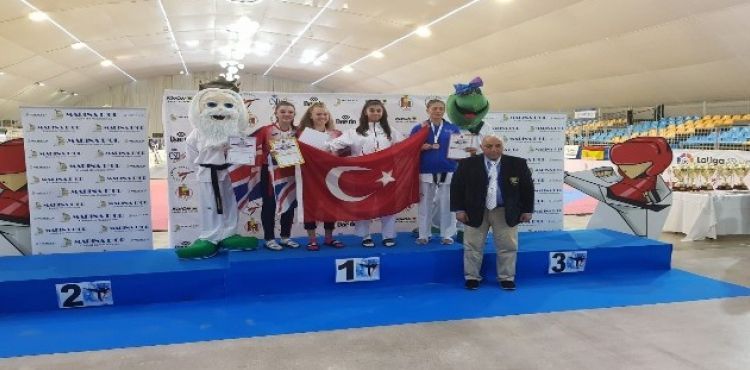 MELMEK sporcusu İspanya'da Avrupa 3.'sü oldu