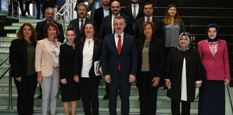 Bakan Dr. PALANCIOLU Ankara'da