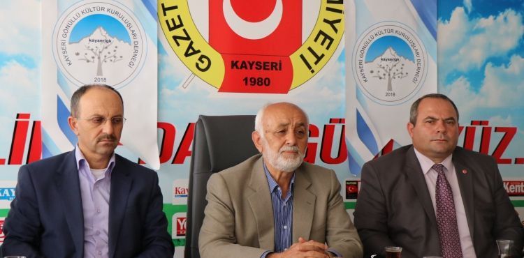 Kayseri Gönüllü Kültür Kuruluşları’ndan Barış Pınarı Harekatına destek