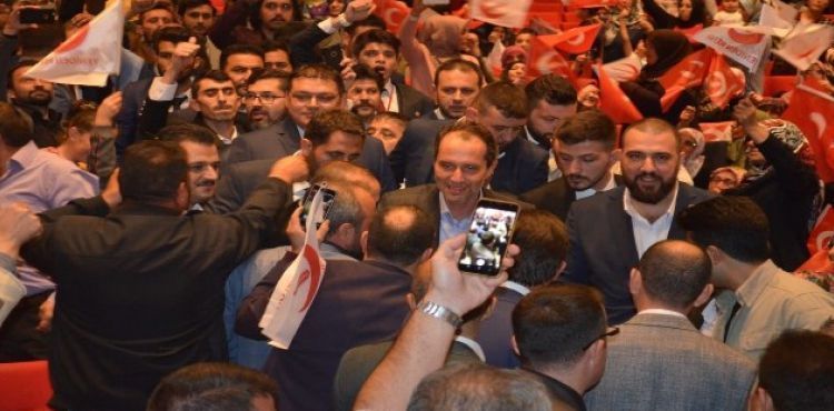 Yeniden Refah Partisi Genel Başkanı Fatih Erbakan,