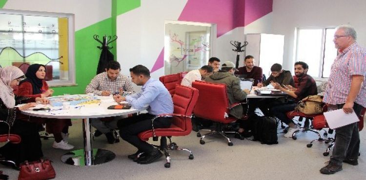 Filistinli Girişimciler Erciyes Teknopark'ta Eğitim Almaya Devam Ediyor