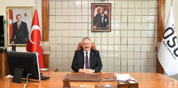 Kayseri OSB Yönetim Kurulu Başkanı Tahir Nursaçan'ın Cumhuriyet Bayramı Kutlama Mesajı