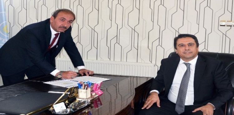 Kayserigaz'ın Tomarza'daki ilk doğalgaz abonesi Tomarza Belediyesi oldu