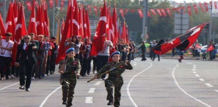 Kayseri'de ‘Cumhuriyet' coşkusu