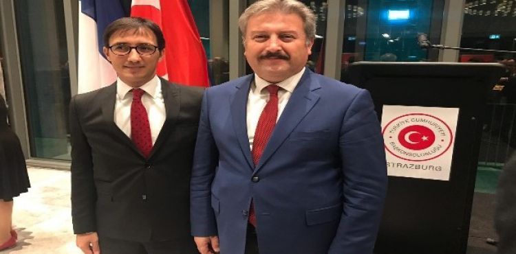 Başkan Dr. Palancıoğlu, AB Yerel Yönetim Konsey Üyelerine Cumhuriyetin Kuruluşunu anlattı