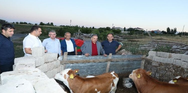 Talas'tan çiftçiye eğitim desteği