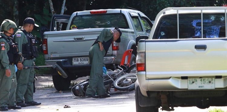 Tayland'da kontrol noktasına saldırı: 15 ölü