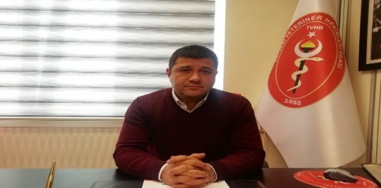 Kayseri Veteriner Hekimleri Odas Bakan Akgn Ergl:Bugn saldrya urayan veterinerler, yarn hastalanan hayvanlar tedavi etmek iin yine alacaklar