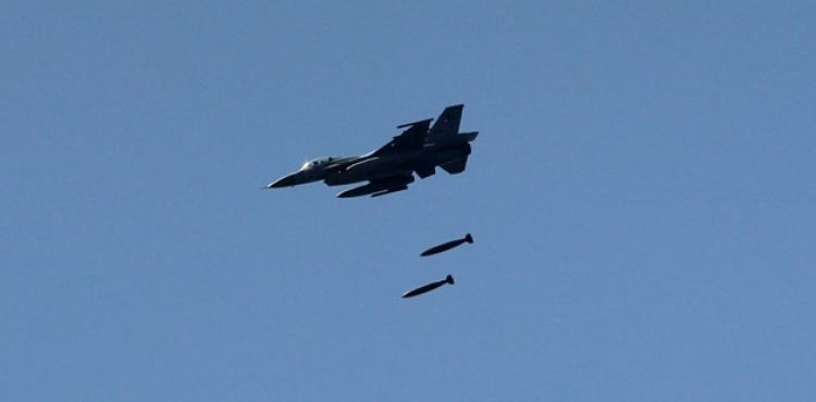 ABD F-16'sı yanlışlıkla bomba bıraktı