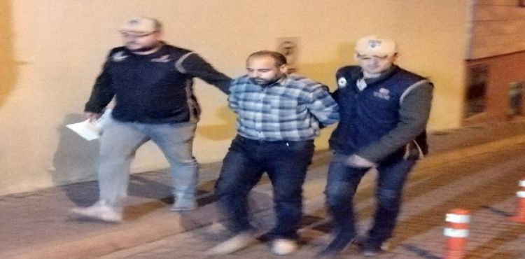 Teröristlere yardım ve yataklık suçundan yakalanan şahıs Kayseri'ye getirildi