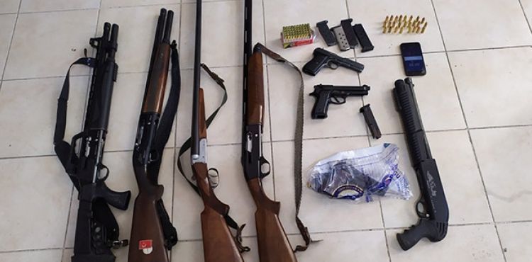 Yaşa dışı silah operasyonu: 24 gözaltı