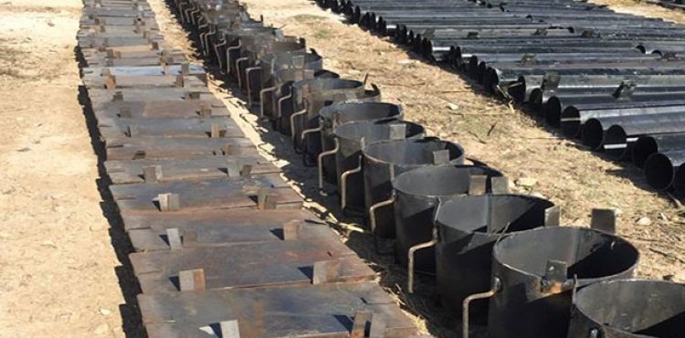 Resülayn'nda 683 roket lançeri ve 93 EYP kabı ele geçirildi
