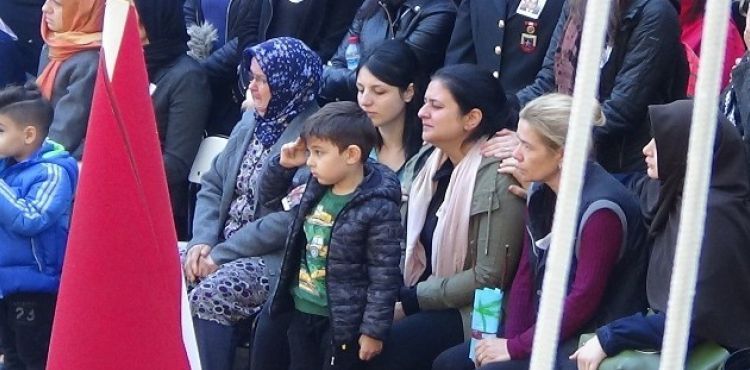Şehit astsubay törenle memleketine gönderildi
