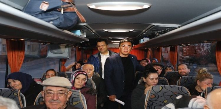 Talas, Şehit Ailelerini Diyarbakır'a gönderdi