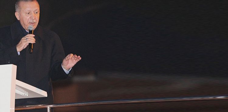 Cumhurbaşkanı Erdoğan: 'YPG'ye 33 bin tır silah verildi, depoları bulduk topluyoruz'