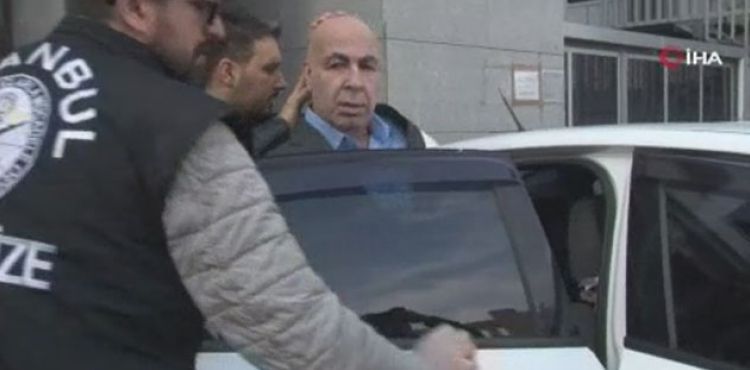 Ayvaz Korkmaz'ın gözaltına alındığı anlar polis kamerasında