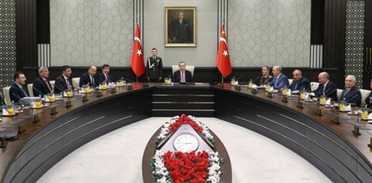 Cumhurbaşkanı Erdoğan başkanlığında toplanan MGK'da Barış Pınarı Harekatı vurgusu