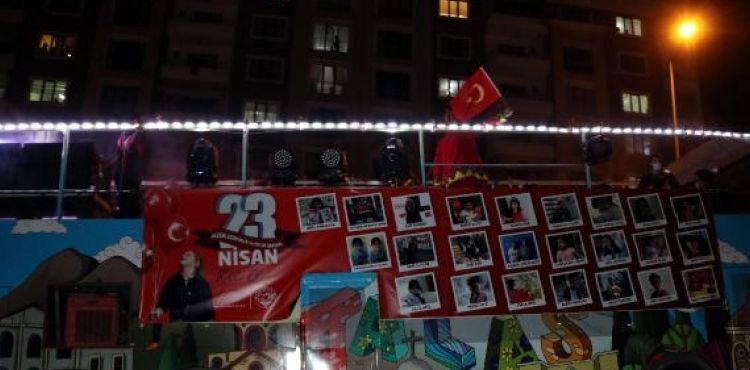 Kayseri'de '23 Nisan' coşkusu