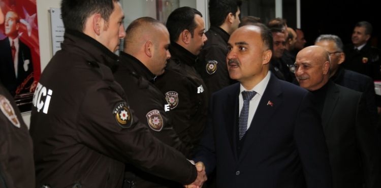 Vali Günaydın Yeni Yıl Tedbirlerini Yerinde Denetledi