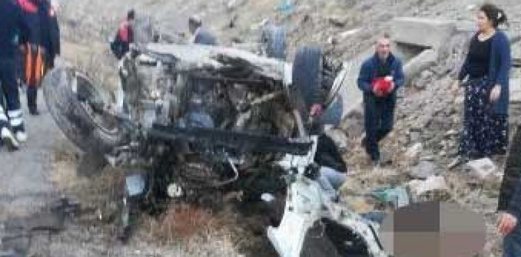 Kayseri’de trafik kazası:1 ölü