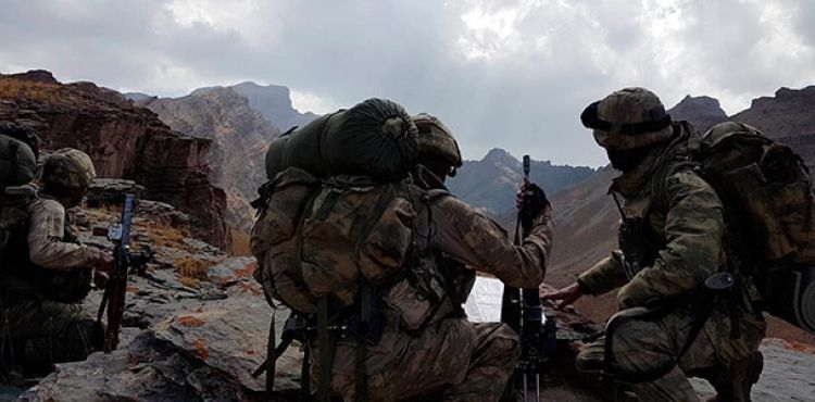 MSB: Irak kuzeyinde 2 PKK'lı etkisiz hale getirildi