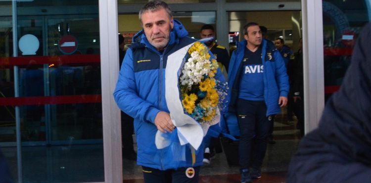Fenerbahçe kupa maçı için Kayseri'ye geldi