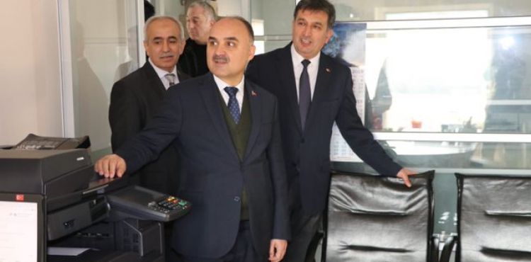 Vali günaydın Gençlik ve Spor il müdürlüğümüzü ziyaret etti.