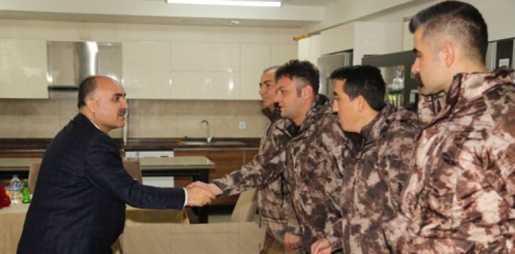 Vali Günaydın’dan Özel Harekât Müdürlüğüne Geçmiş Olsun Ziyareti