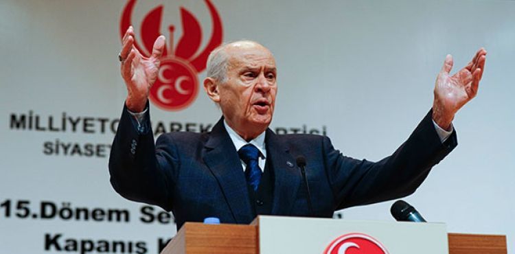 Bahçeli: CHP'yle birlikte Kanal İstanbul'a kendilerini atsınlar