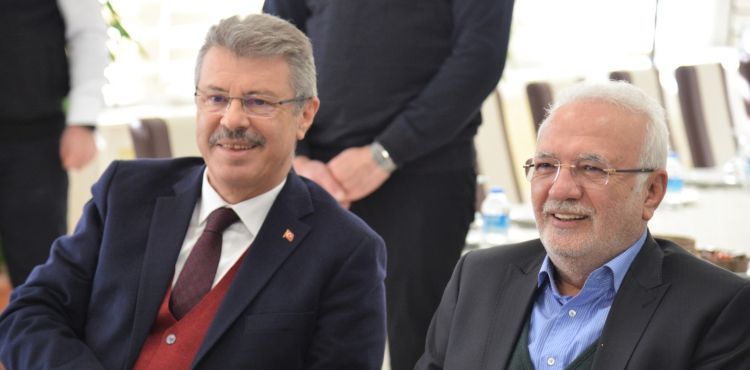 Milletvekili Elitaş'tan Başkan Akay'a ziyaret