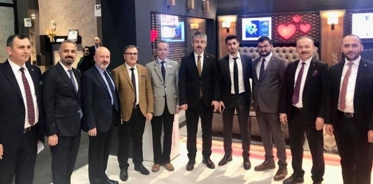 Başkan Çopuroğlu İstanbul’da sanayicileri yalnız bırakmadı