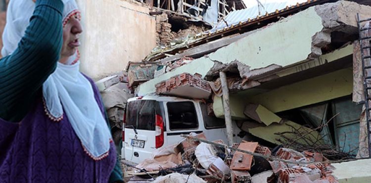 Depremin boyutu Malatya'da gün ağarınca ortaya çıktı
