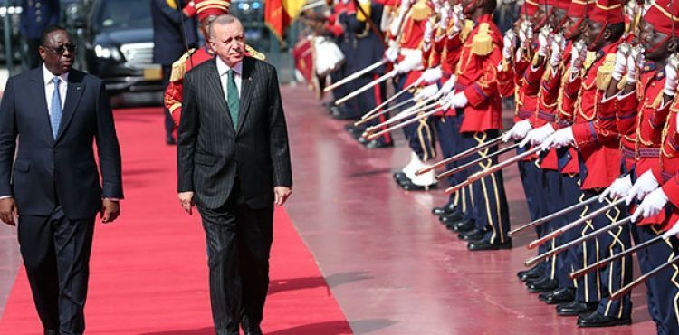 Cumhurbaşkanı Erdoğan Senegal'de