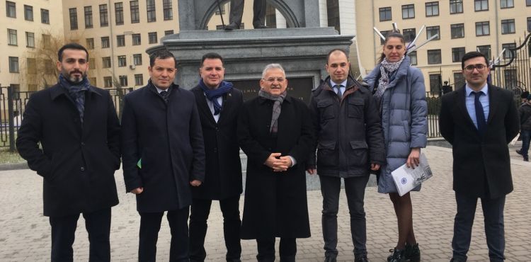 Başkan Büyükkılıç'a Ukrayna'da fahri doktora ünvanı verildi