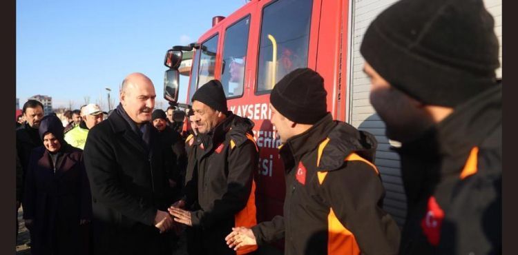 ELAZIĞ’DAKİ KAYSERİ İTFAİYESİ’NE BAKAN SOYLU’DAN TEŞEKKÜR