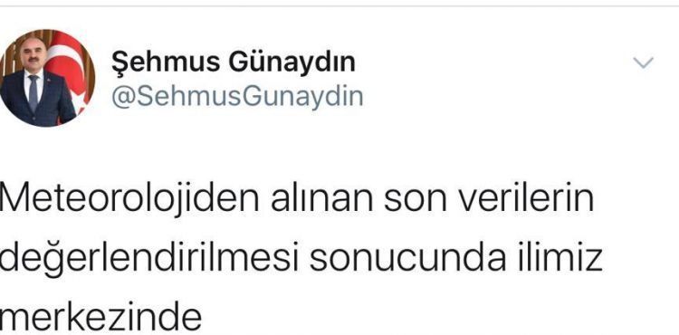 Kayseri'de okullar tatil