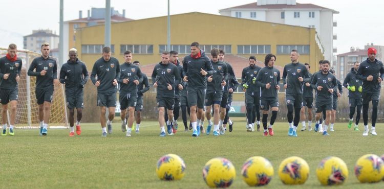Kayserispor, Göztepe maçı hazırlıklarına hız verdi