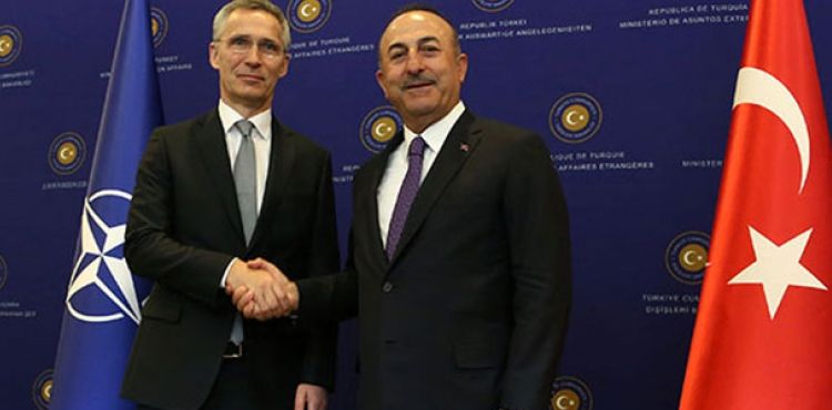 Bakan Çavuşoğlu, NATO Genel Sekreteri Stoltenberg ile görüştü