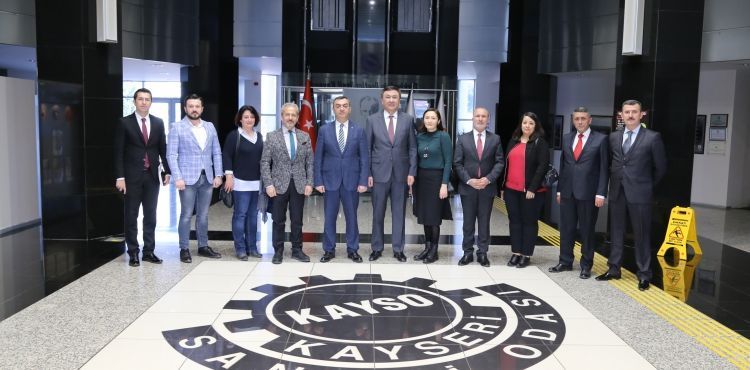 Kırgız Büyükelçi’den KAYSO’ya Ziyaret