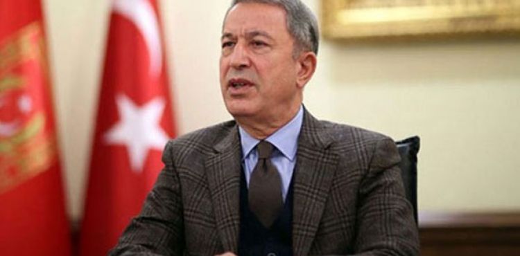 Bakan Akar: Amacımız çözümdür, barışçıl yöntemlerdir